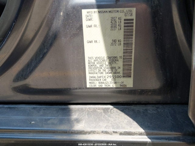 1N4AL3AP3JC295500 Nissan 2018