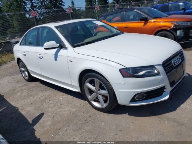 2012 AUDI A4 WAUFFAFL8CN007895