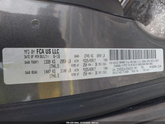 2018 DODGE GRAND CARAVAN 2C4RDGEG4JR344318 Photo 8