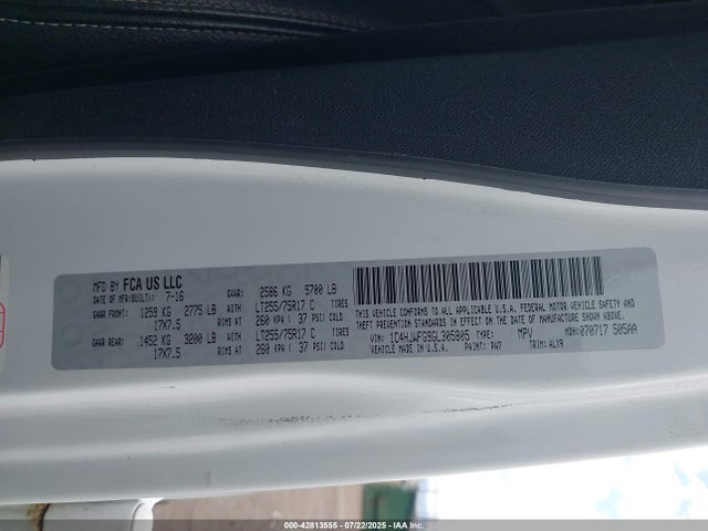1C4HJWFG9GL305805 Jeep Wrangler