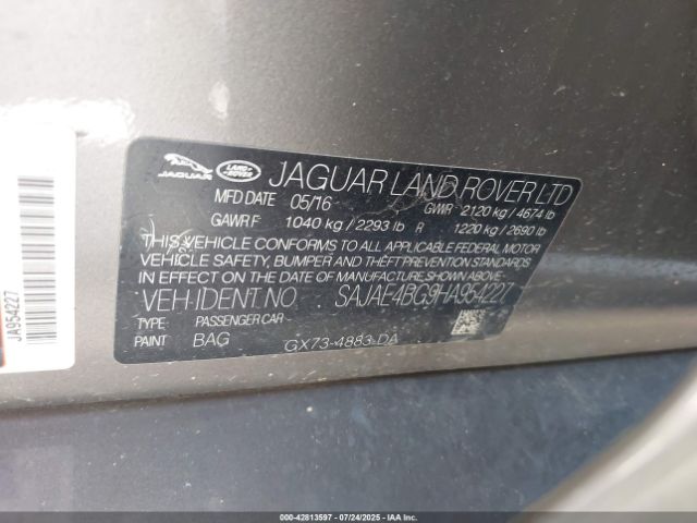 2017 JAGUAR XE SAJAE4BG9HA954227 Photo 8