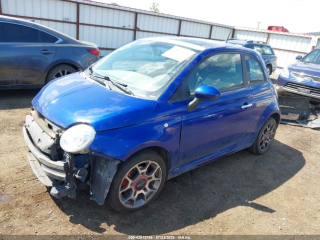 2012 FIAT 500 3C3CFFBR5CT358118 Photo 1