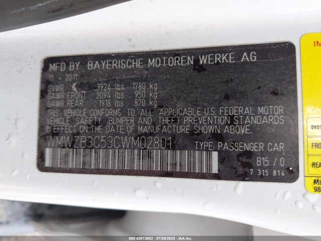 2012 MINI COOPER COUNTRYMAN WMWZB3C53CWM02801 Photo 8