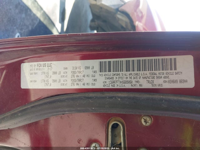 RAM 1500 2017 1C6RR7FTXHS689060 Image 9