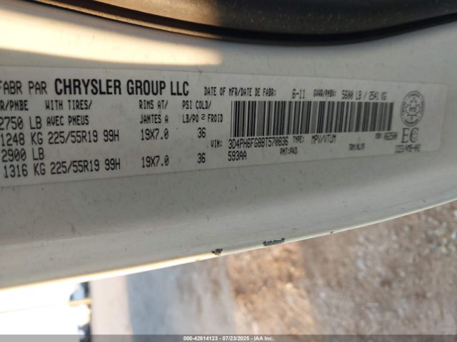 2011 DODGE JOURNEY 3D4PH6FG8BT570836 Photo 8
