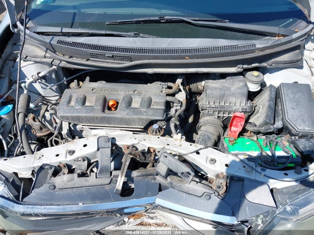 42814221 :رقم المزاد ، 2HGFB2F50CH334095 vin ، 2012 Honda Civic Lx مزاد بيع