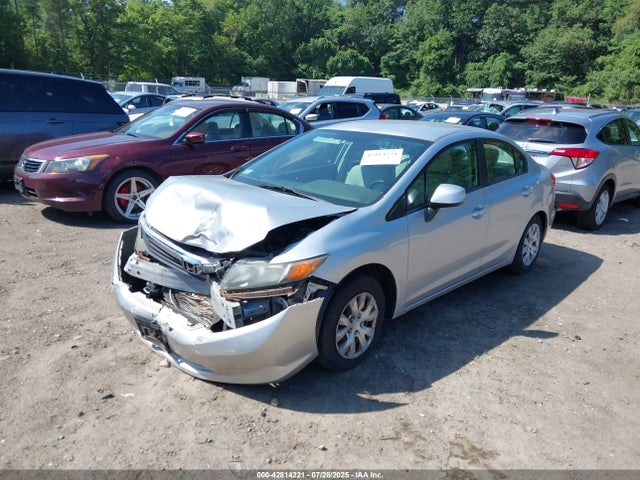42814221 :رقم المزاد ، 2HGFB2F50CH334095 vin ، 2012 Honda Civic Lx مزاد بيع