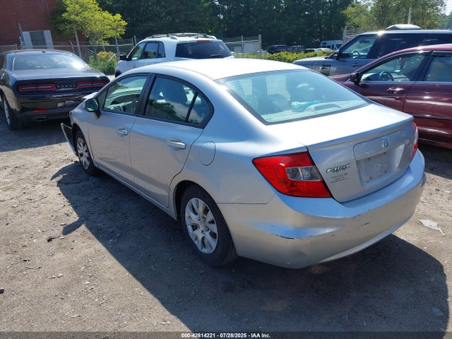 42814221 :رقم المزاد ، 2HGFB2F50CH334095 vin ، 2012 Honda Civic Lx مزاد بيع