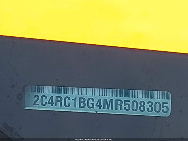 Chrysler Pacifica 2021 2C4RC1BG4MR508305 Image 9