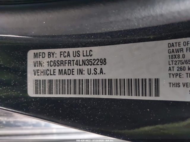 2020 RAM 1500 1C6SRFRT4LN352298 Photo 8