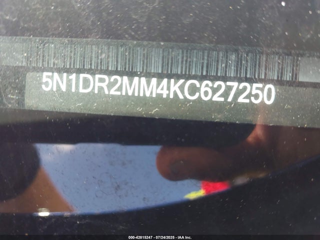 5N1DR2MM4KC627250 Nissan Pathfinder