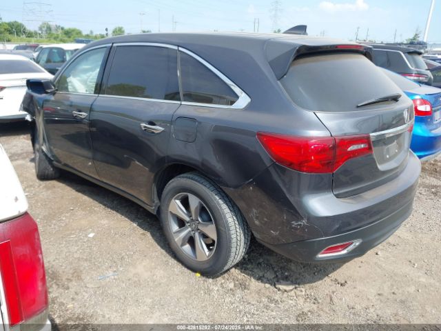 2016 ACURA MDX 5FRYD4H24GB053220 Photo 2