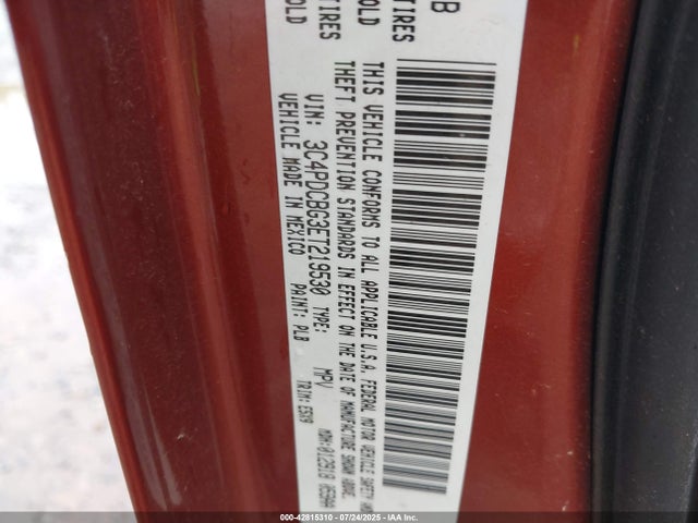 Dodge 2014 2014 3C4PDCBG3ET219530 Image 9