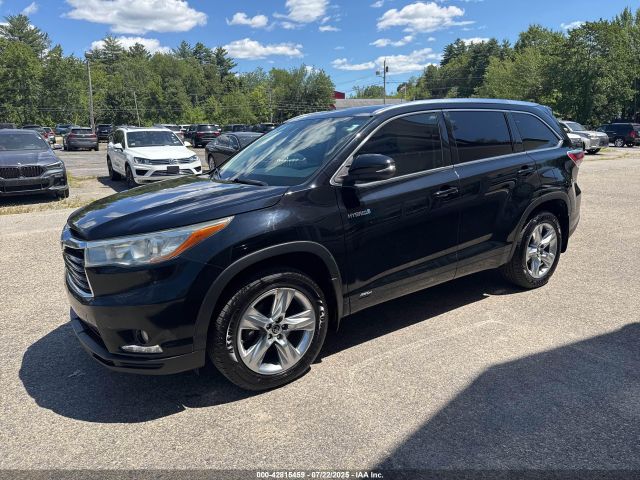 2016 TOYOTA HIGHLANDER 5TDDCRFH0GS015387 Photo 1