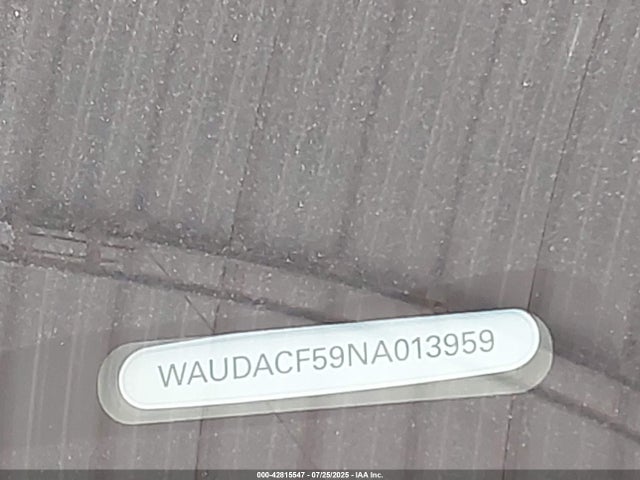 2022 AUDI A5 SPORTBACK WAUDACF59NA013959 Photo 8