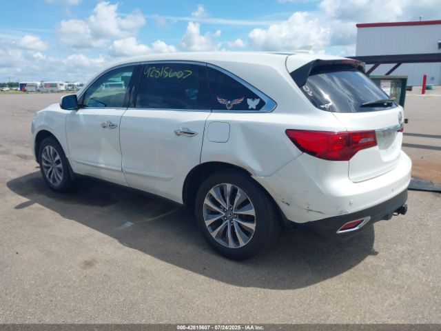 2014 ACURA MDX 5FRYD4H6XEB026300 Photo 2