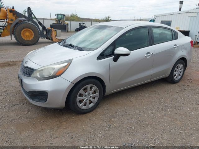 2013 KIA RIO KNADM4A31D6205851 Photo 1