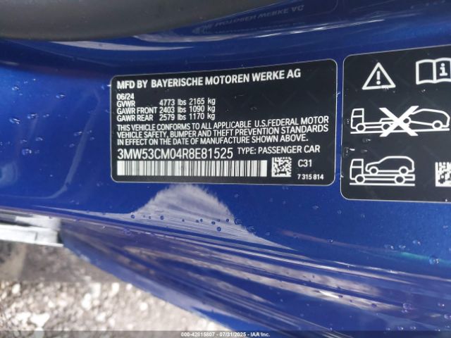2024 BMW M240 3MW53CM04R8E81525 Photo 8