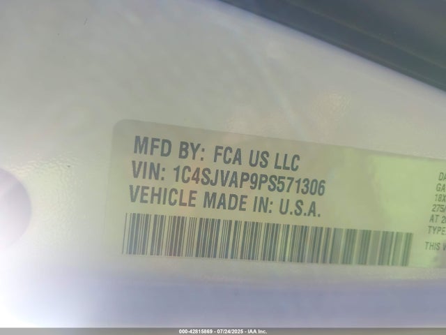 Jeep Wagoneer 2023 1C4SJVAP9PS571306 Image 9