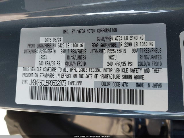 JM3KFBCL5R0532373 Mazda py