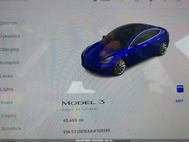 2018 TESLA MODEL 3 5YJ3E1EA8JF155145 Photo 6