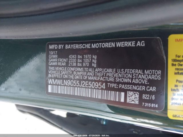 2018 MINI CLUBMAN WMWLN9C55J2E50954 Photo 8