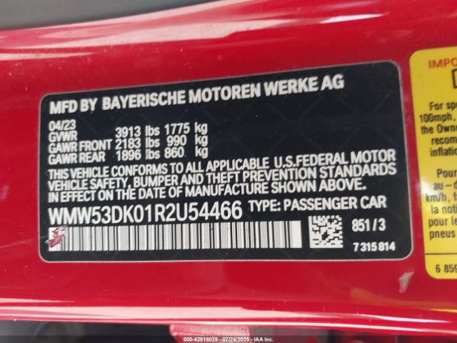 2024 MINI HARDTOP WMW53DK01R2U54466 Photo 8