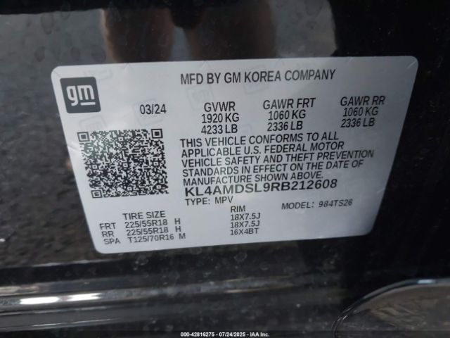 2024 BUICK ENCORE GX KL4AMDSL9RB212608 Photo 8
