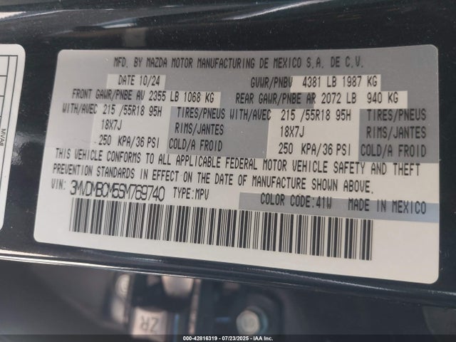 Mazda Cx-30 2.5 S Preferred Package 2025 3MVDMBCM5SM769740 Image 9