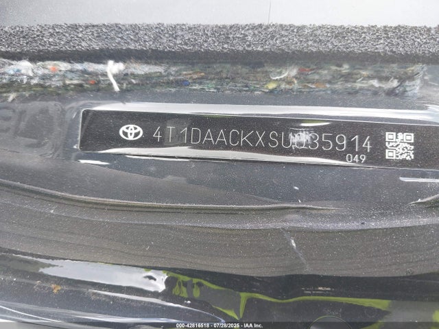 Toyota a25a-fxs 2025 4T1DAACKXSU035914 Image 9
