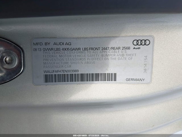 2014 AUDI A5 WAUJFAFH7EN003989 Photo 8