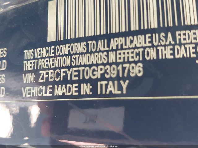 2016 FIAT 500X ZFBCFYET0GP391796 Photo 8