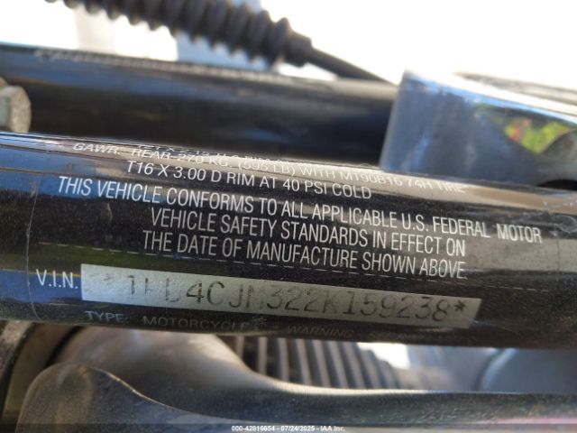 2002 HARLEY-DAVIDSON XL883 1HD4CJM322K159238 Photo 9
