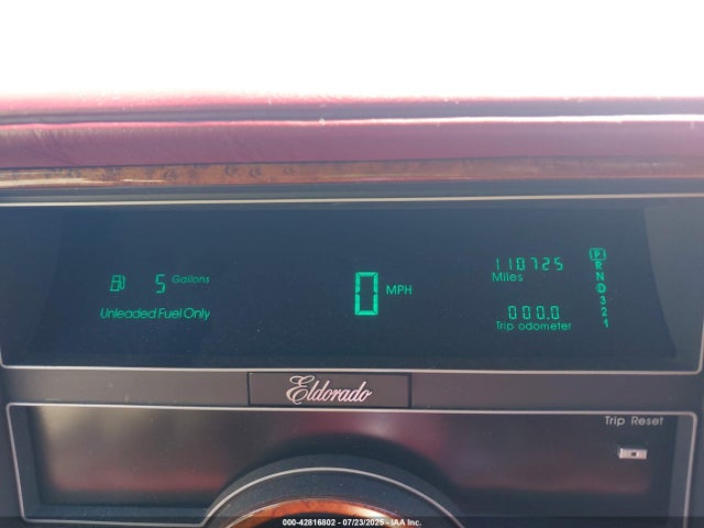 1989 CADILLAC ELDORADO 1G6EL1154KU618059 Photo 6