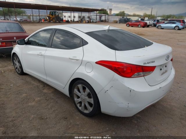 2011 HYUNDAI ELANTRA 5NPDH4AEXBH033458 Photo 2