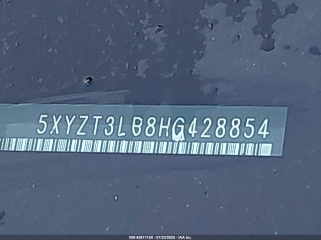 5XYZT3LB8HG428854 Hyundai gdi theta ii