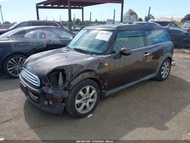 2008 MINI COOPER CLUBMAN WMWML33568TN66995 Photo 1