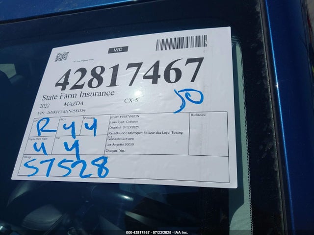 Mazda py cylinder deactiviation 2022 JM3KFBCM4N0584354 Image 18