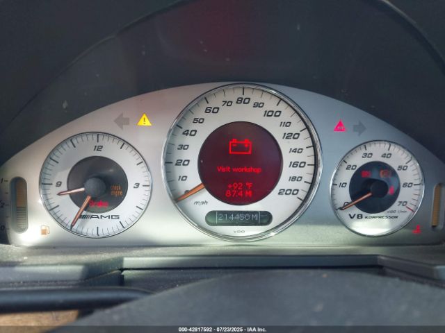 2005 MERCEDES-BENZ E 55 AMG WDBUF76J35A740599 Photo 6