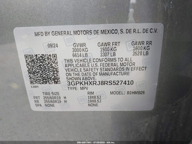 Honda x0c+ec5 2024 3GPKHXRJ8RS527410 Image 9
