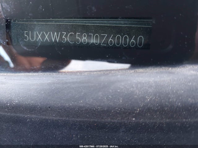 5UXXW3C58J0Z60060 BMW X4