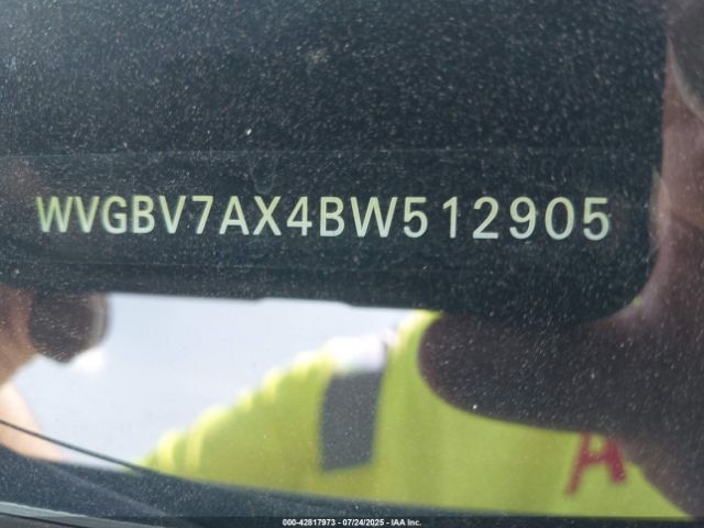2011 VOLKSWAGEN TIGUAN WVGBV7AX4BW512905 Photo 8