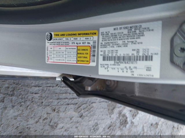Ford Fusion 2018 3FA6P0H78JR270771 Image 9