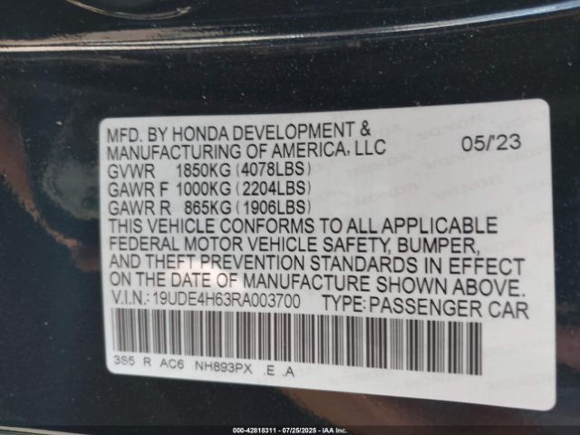 2024 ACURA INTEGRA 19UDE4H63RA003700 Photo 8