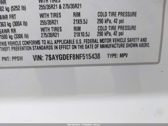 2022 TESLA MODEL Y 7SAYGDEF8NF515438 Photo 8