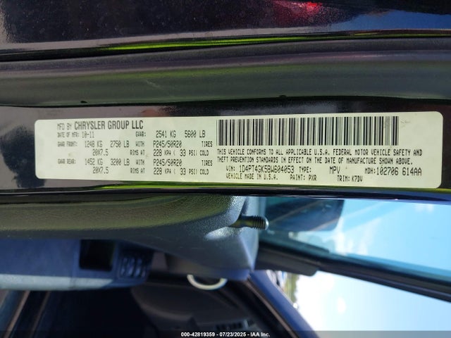 2011 DODGE NITRO 1D4PT4GK5BW604053 Photo 8