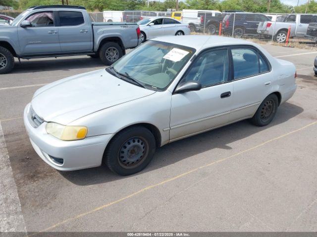 2002 TOYOTA COROLLA 1NXBR12E92Z634444 Photo 1