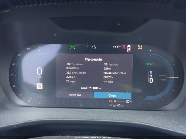 2023 VOLVO C40 RECHARGE PURE ELECTRIC YV4ED3GL6P2039974 Photo 6