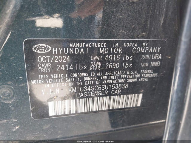 KMTG34SC6SU153838 Genesis t-gdi theta iii