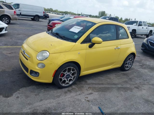 2012 FIAT 500 3C3CFFBR1CT200486 Photo 1